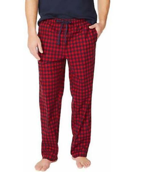 Nautica Men’s 1 Pack Fleece Pants, RED, XXL